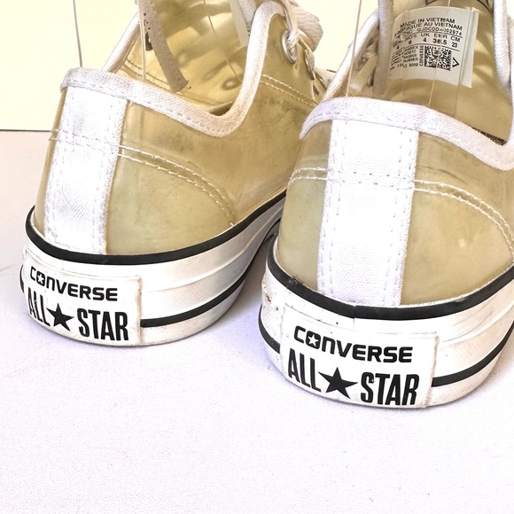 Converse Shoes Womens All Star Sneaker Rubber Clear Invisible Casual Sneaker - Picture 9 of 9